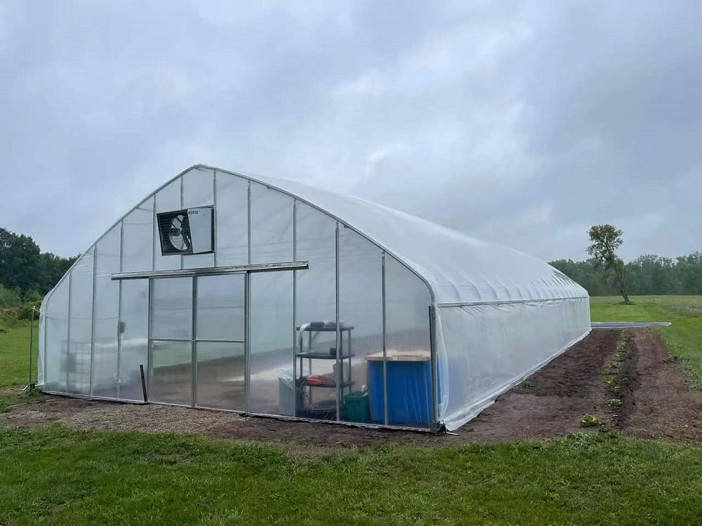 Single Span Tunnel Greenhouse Single Span Tunnel Greenhouse