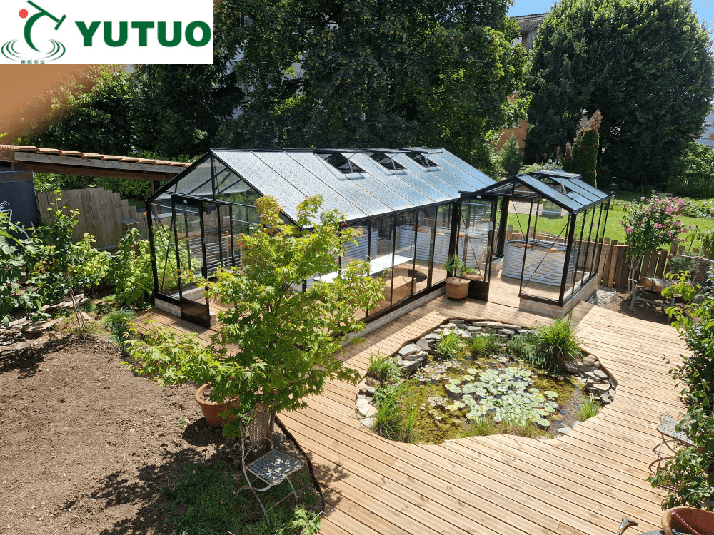 Glass Greenhouse for Tomato